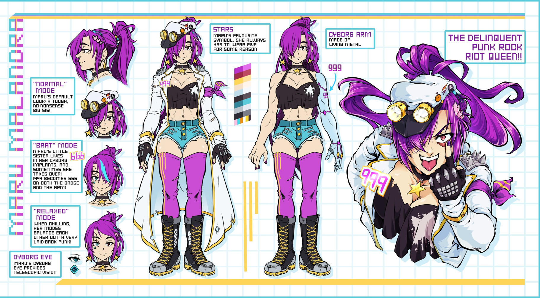 reference sheet by para parano